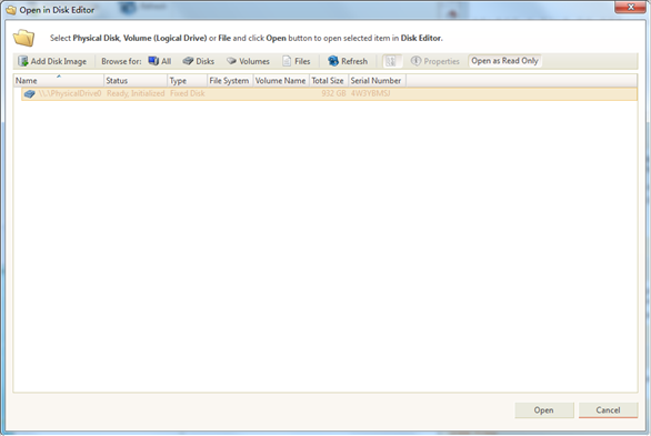Active Disk Editor