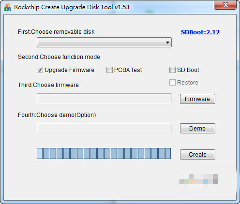 Rockchip Create Upgrade Disk tool下载