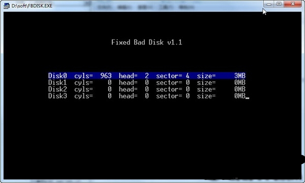 Fixed Bad Disk破解版