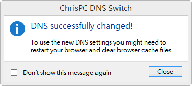 dns切换器|快速修改切换DNS地址(ChrisPC DN