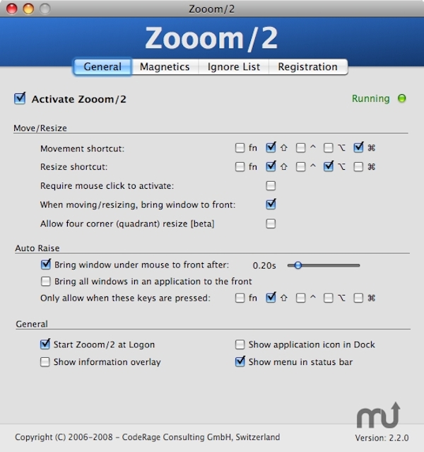 Zooom2 mac