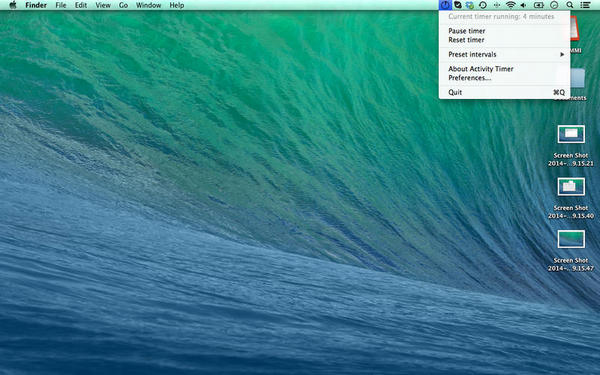 Activity Timer for mac
