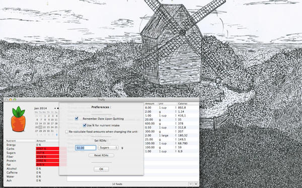 营养配餐软件|Trofy for mac V2.2 官方版 - 中国