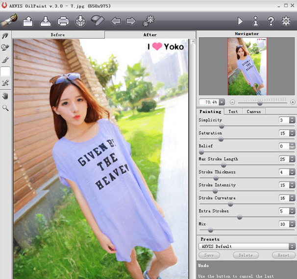 照片变油画工具