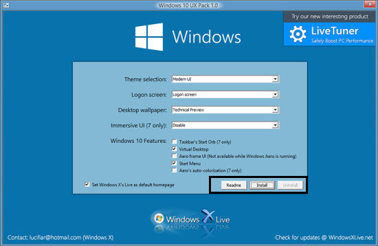 win10界面
