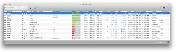 wifi信号查询器