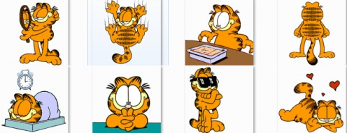 加菲猫表情包