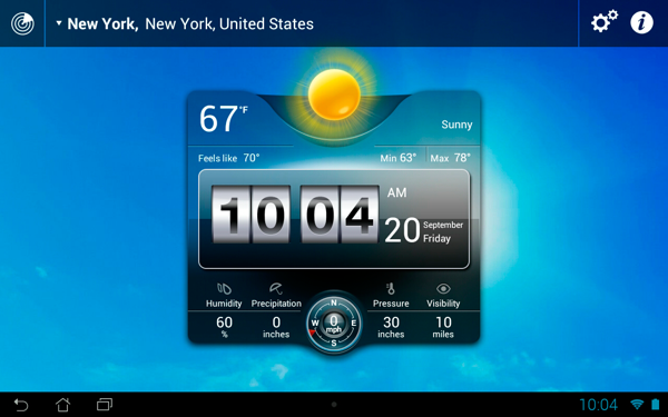 weather live