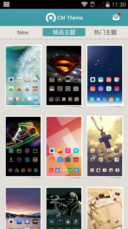 CM Launcher手机主题