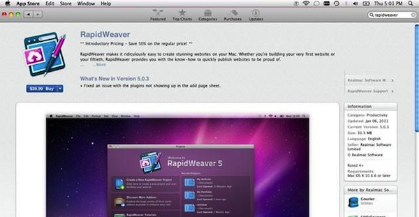 rapidweaver下载