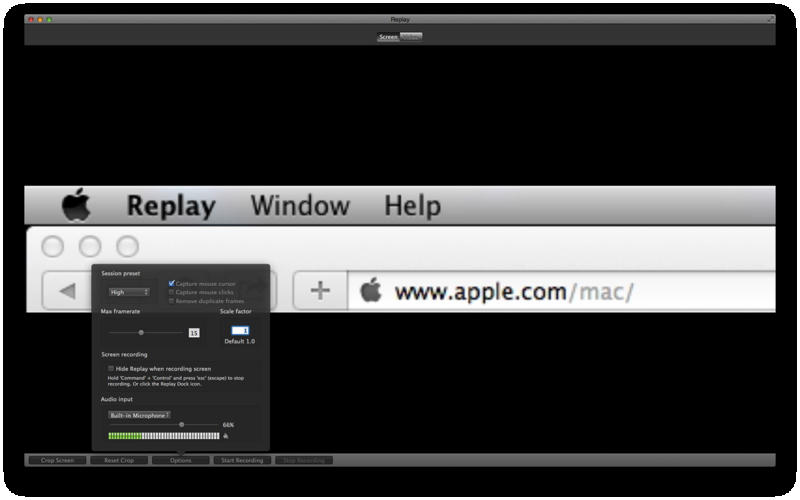 mac屏幕录像软件|屏幕录像软件Screen Replay