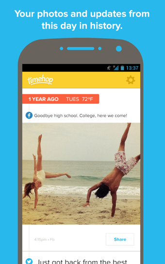 Timehop时光旅行