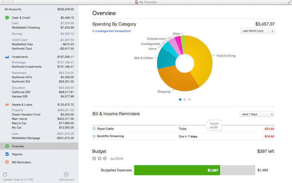 Quicken 2015 Mac
