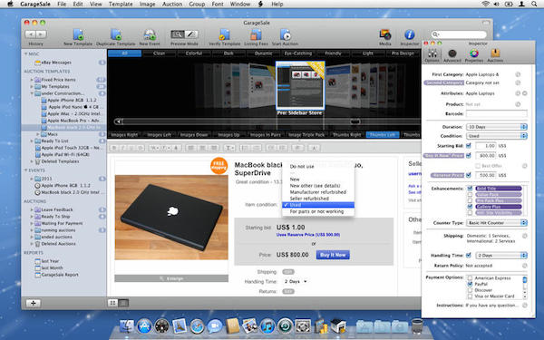 GarageSale mac