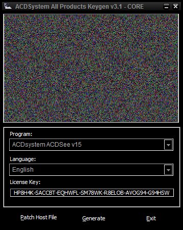 ACDSee 15许可证密钥