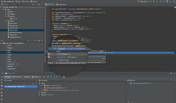 webstorm 8
