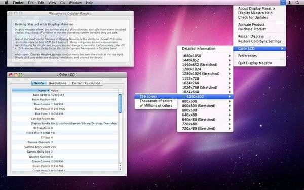 Display Maestro mac