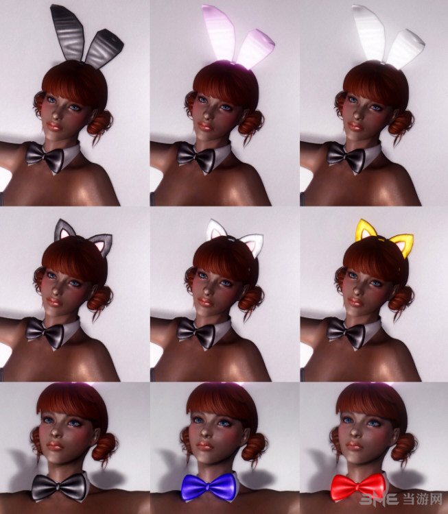 上古卷轴5UNP身形兔女郎服饰猫爪MOD