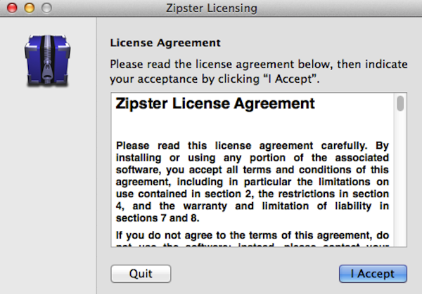 Zipster mac版