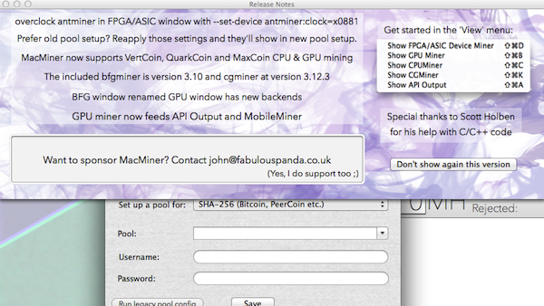 MacMiner mac