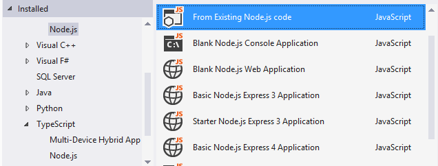 node.js tools