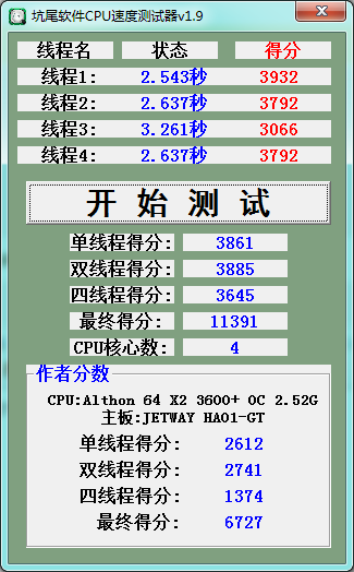 CPU测速软件