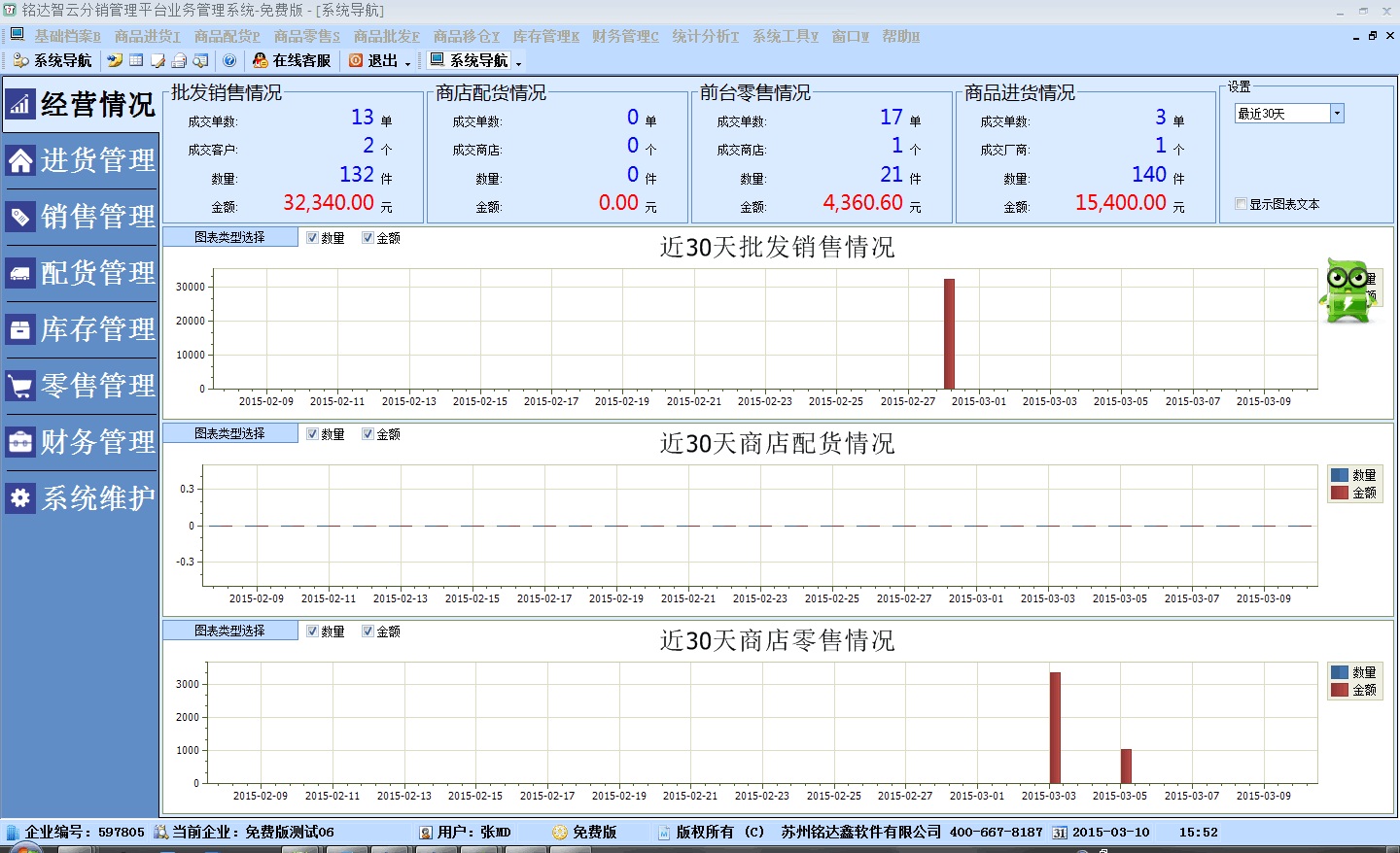 分销管理软件|铭达智云分销管理平台 7.100.26