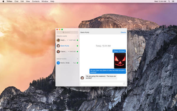 Trillian mac 