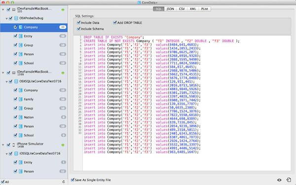 coredata mac版