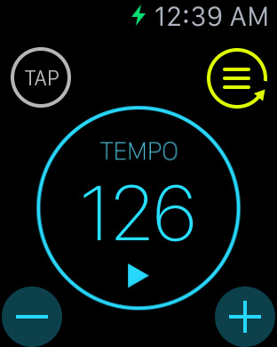 Pro Metronome Apple Watch