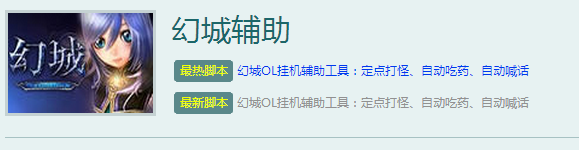 幻城ol辅助