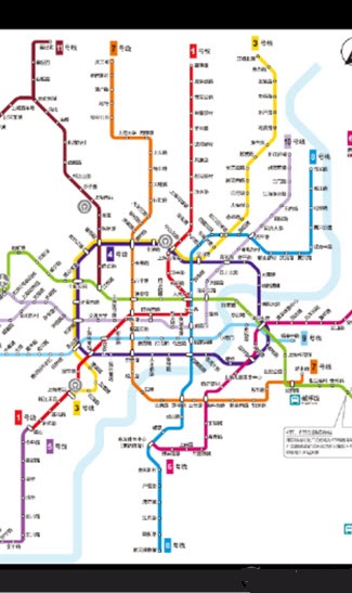 上海地铁路线图