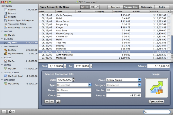 SEE Finance mac版