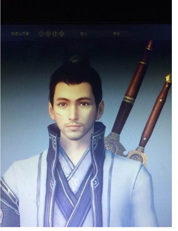 天涯明月刀ol胡歌捏脸数据
