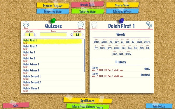 SpellBoard