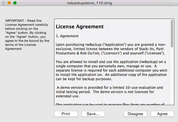 rwBackup mac