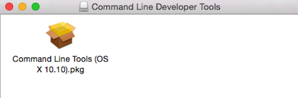 command line tools 下载