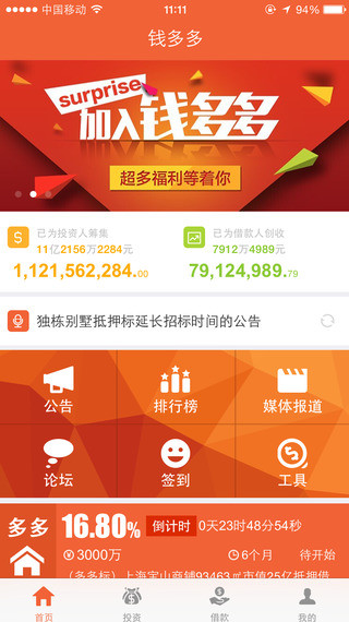 钱多多p2p