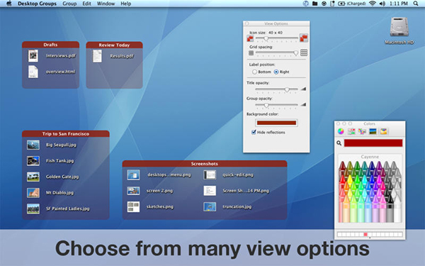 desktop groups