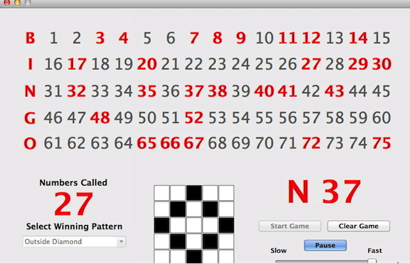 Bingo Caller