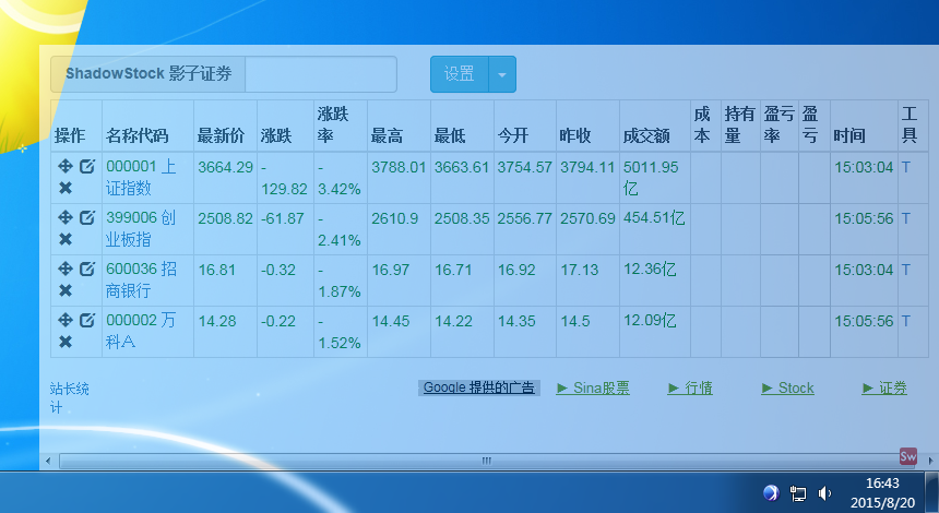 影子证券ShadowStock