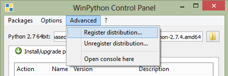 WinPython开发工具