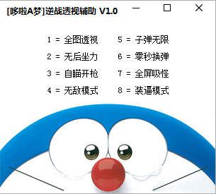 哆啦A梦逆战透视辅助