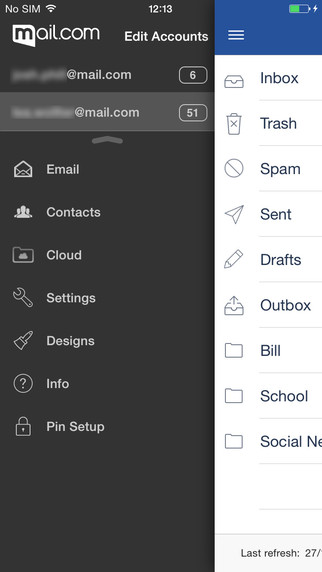 mail.com ipad版