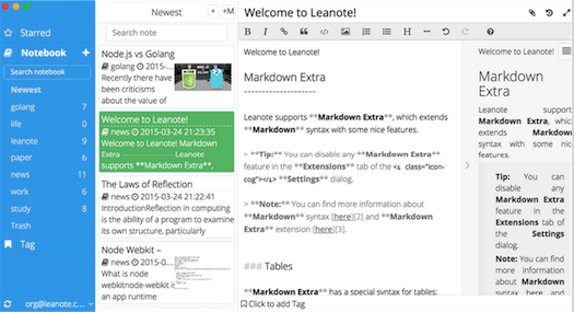 leanote