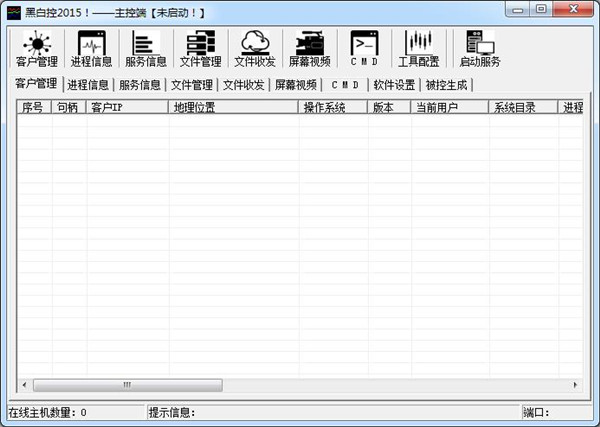 黑白控2015