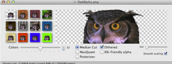 imagealpha mac
