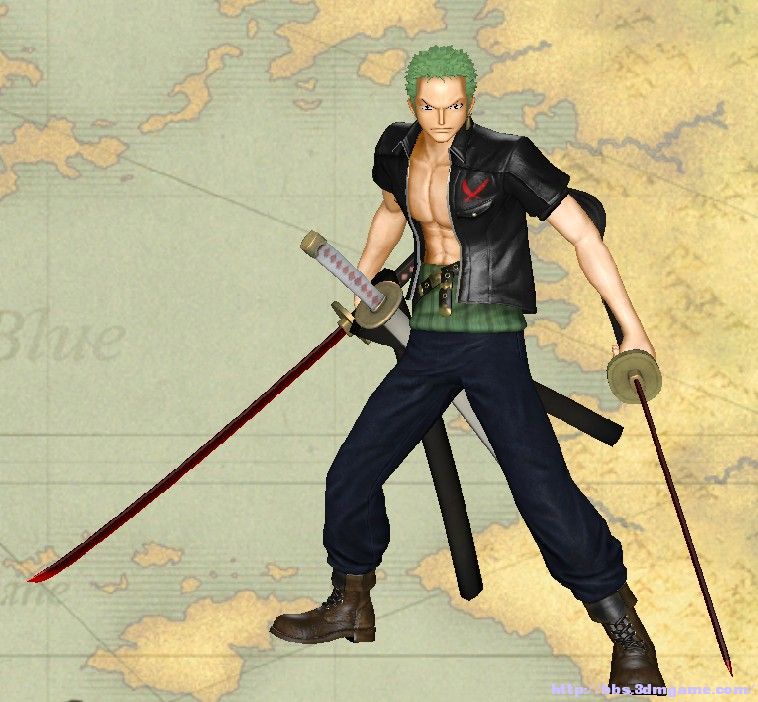 海贼无双3索隆服装mod