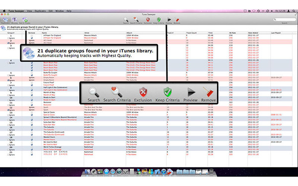 Tune Sweeper mac