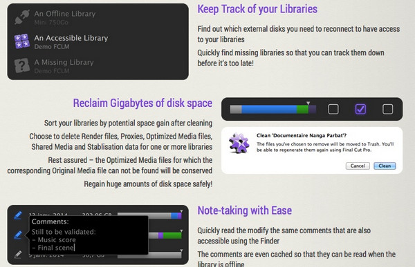 Final Cut Library Manager